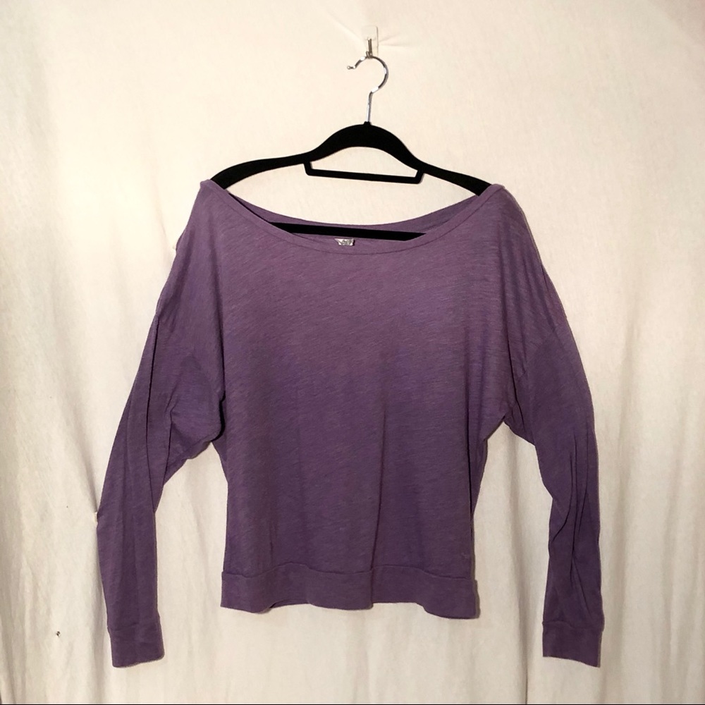 VS Pink Off the Shoulder Tee